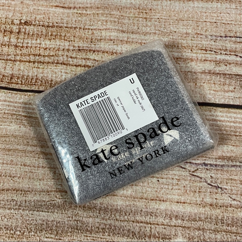 Kate Spade NWT “Spencer” Paper Boats Cardholder - Picture 7 of 10